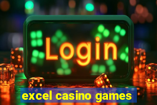 excel casino games