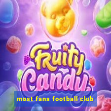 most fans football club