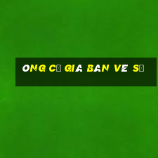 ông cụ già bán vé số