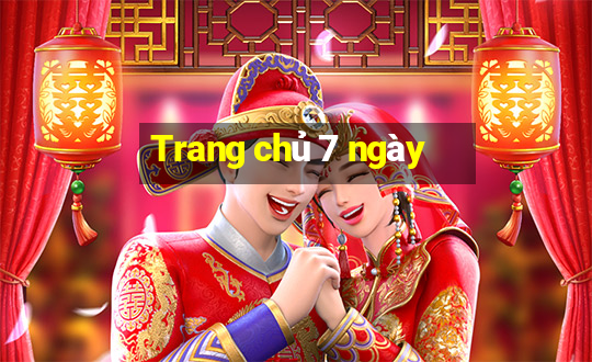 Trang chủ 7 ngày