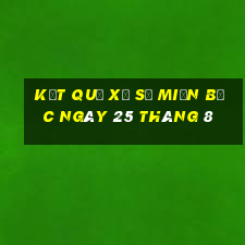 kết quả xổ số miền bắc ngày 25 tháng 8