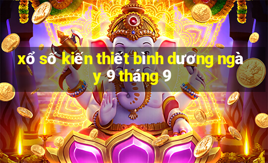 xổ số kiến thiết bình dương ngày 9 tháng 9