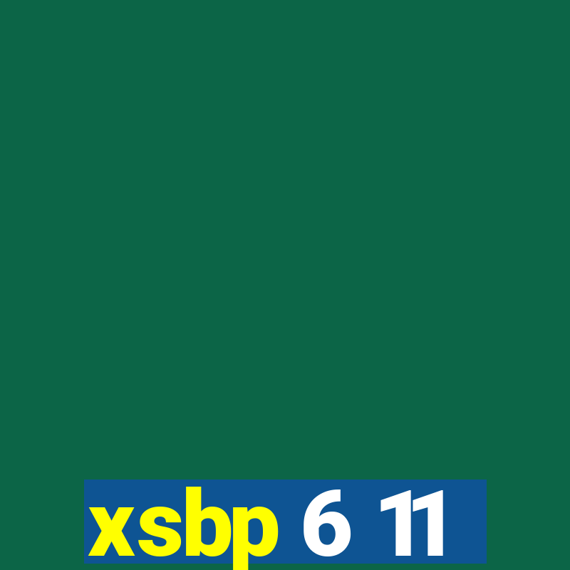 xsbp 6 11