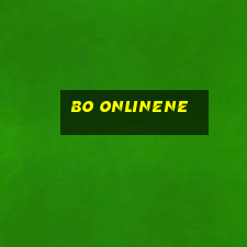 Bo onlinene