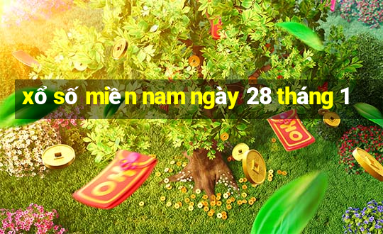 xổ số miền nam ngày 28 tháng 1