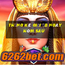 thống kê giải đb ngày hôm sau