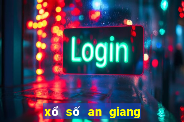 xổ số an giang ngày 25 tháng 3