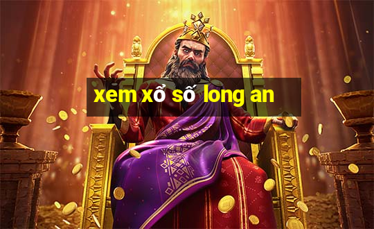 xem xổ số long an