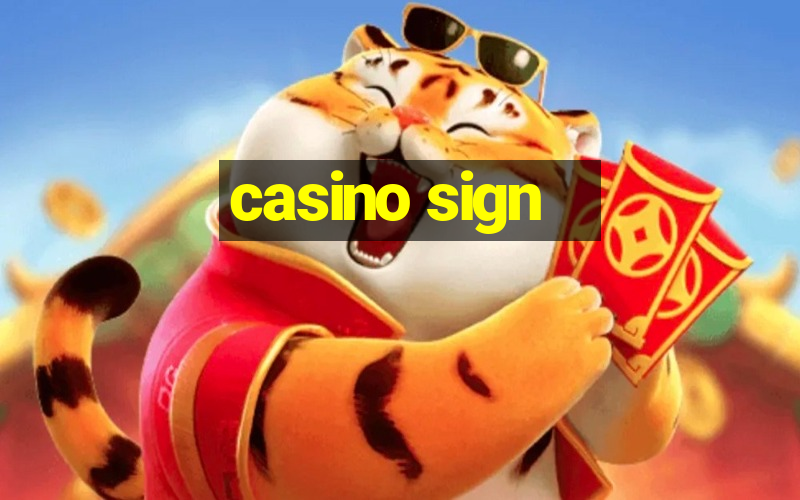 casino sign