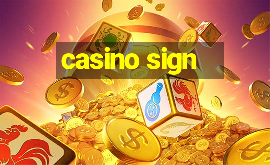 casino sign