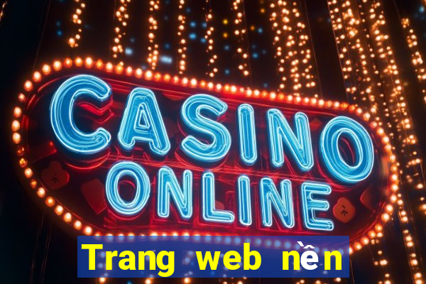 Trang web nền tảng 38 màu