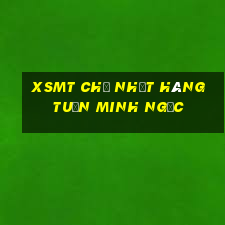 xsmt chủ nhật hàng tuần minh ngọc