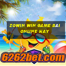 Zowin Win Game Bài Online Hay