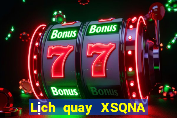 Lịch quay XSQNA ngày 18