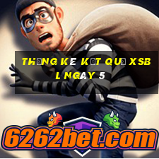 THỐNG KÊ KẾT QUẢ XSBL ngày 5