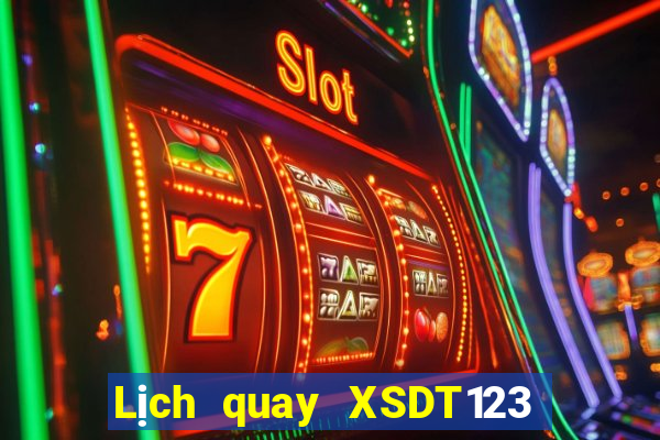 Lịch quay XSDT123 thứ Ba