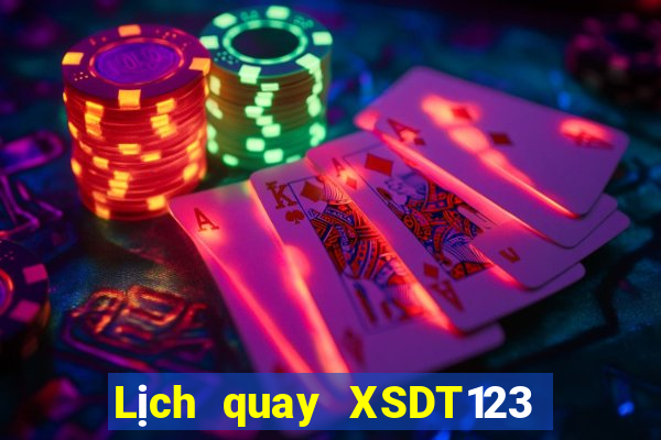 Lịch quay XSDT123 ngày 8