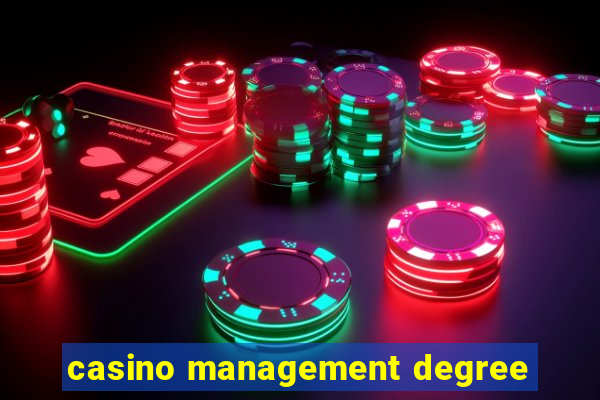 casino management degree