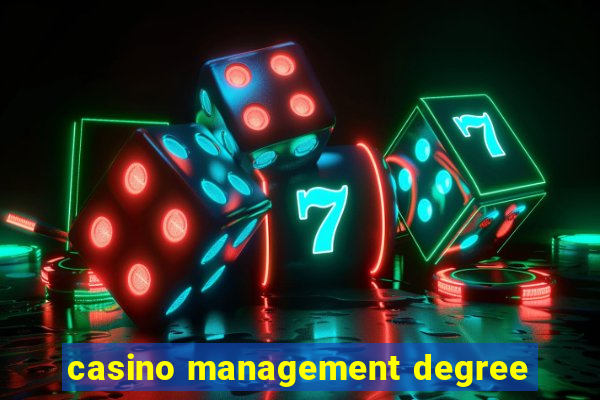 casino management degree