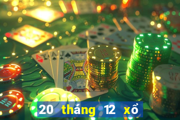 20 tháng 12 xổ số cần thơ