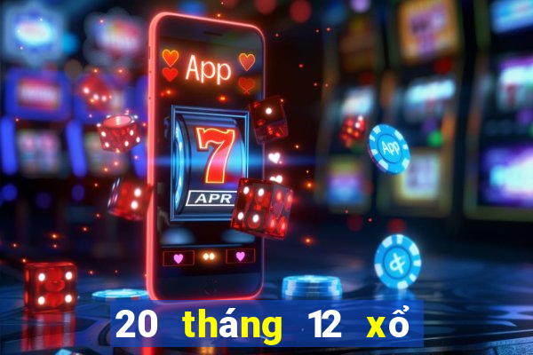 20 tháng 12 xổ số cần thơ