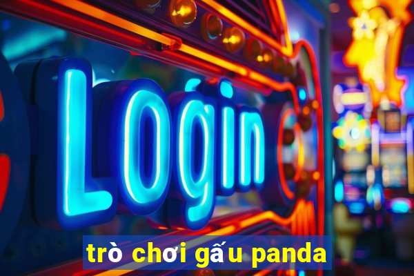 trò chơi gấu panda