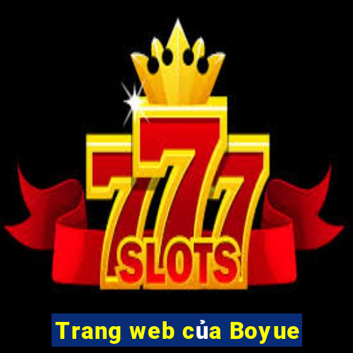 Trang web của Boyue