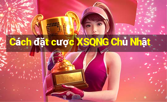 Cách đặt cược XSQNG Chủ Nhật