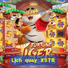 Lịch quay XSTB thứ Ba