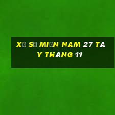 xổ số miền nam 27 tây tháng 11