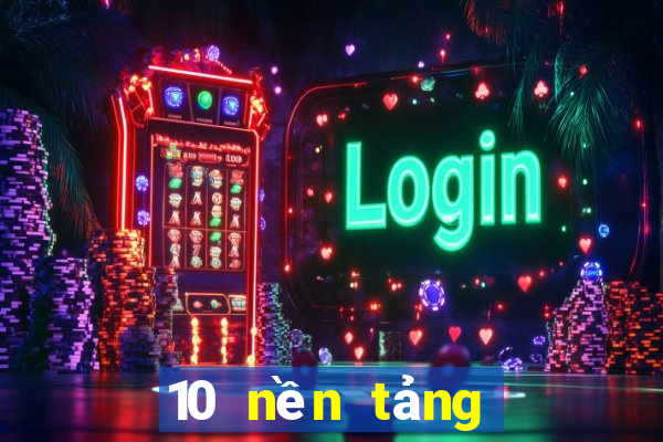 10 nền tảng màu sắc chia