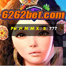 Phần mềm xổ số 777