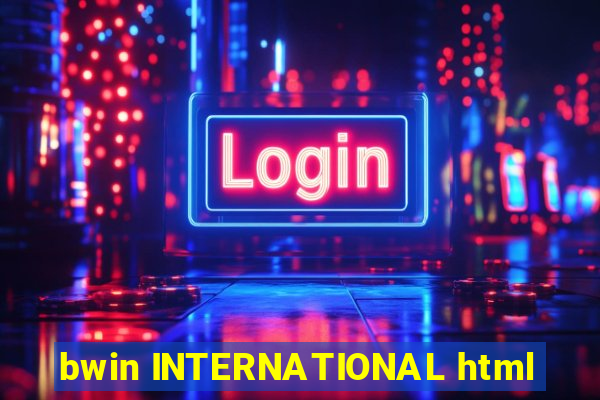 bwin INTERNATIONAL html