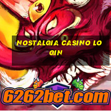 nostalgia casino login