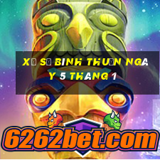 xổ số bình thuận ngày 5 tháng 1