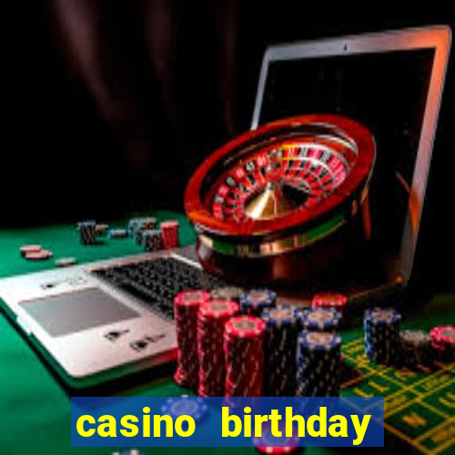 casino birthday party theme