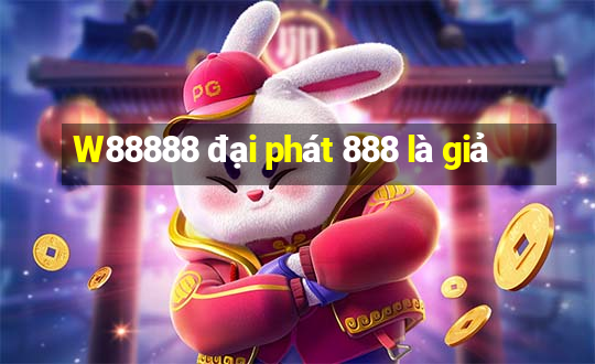 W88888 đại phát 888 là giả