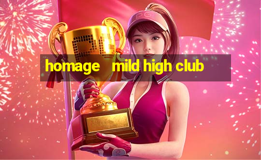 homage   mild high club