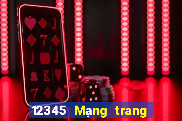 12345 Mạng trang wed xổ số