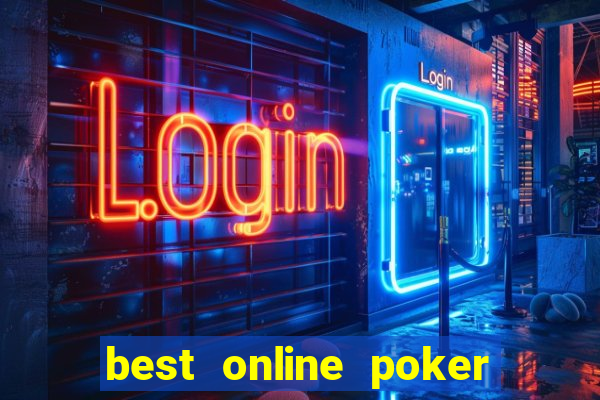 best online poker game real money