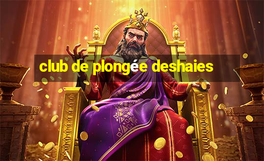 club de plongée deshaies