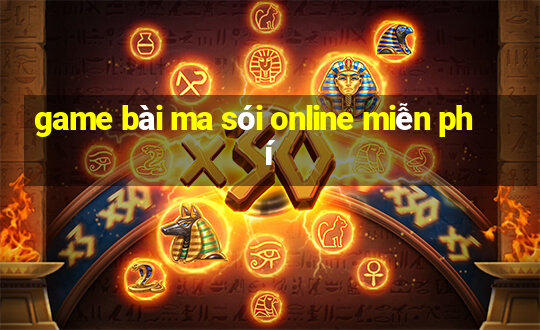 game bài ma sói online miễn phí