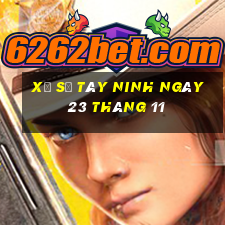 xổ số tây ninh ngày 23 tháng 11