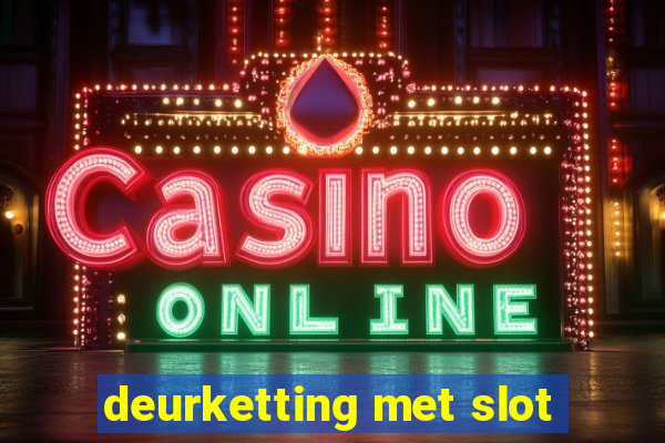 deurketting met slot