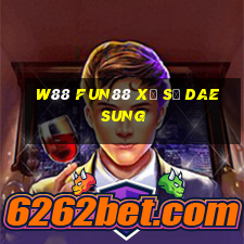 W88 Fun88 xổ số Daesung