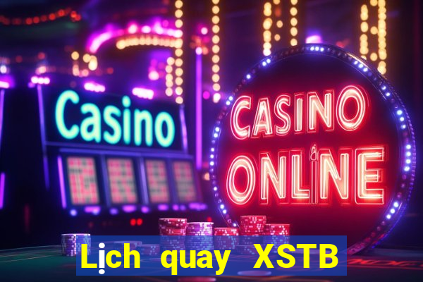 Lịch quay XSTB ngày 17