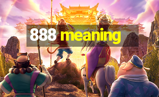 888 meaning