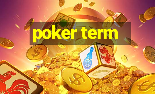 poker term