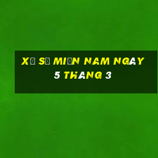 xổ số miền nam ngày 5 tháng 3