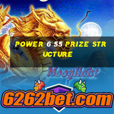 power 6 55 prize structure